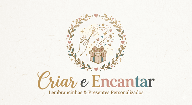 Logo horizontal Criar e Encantar